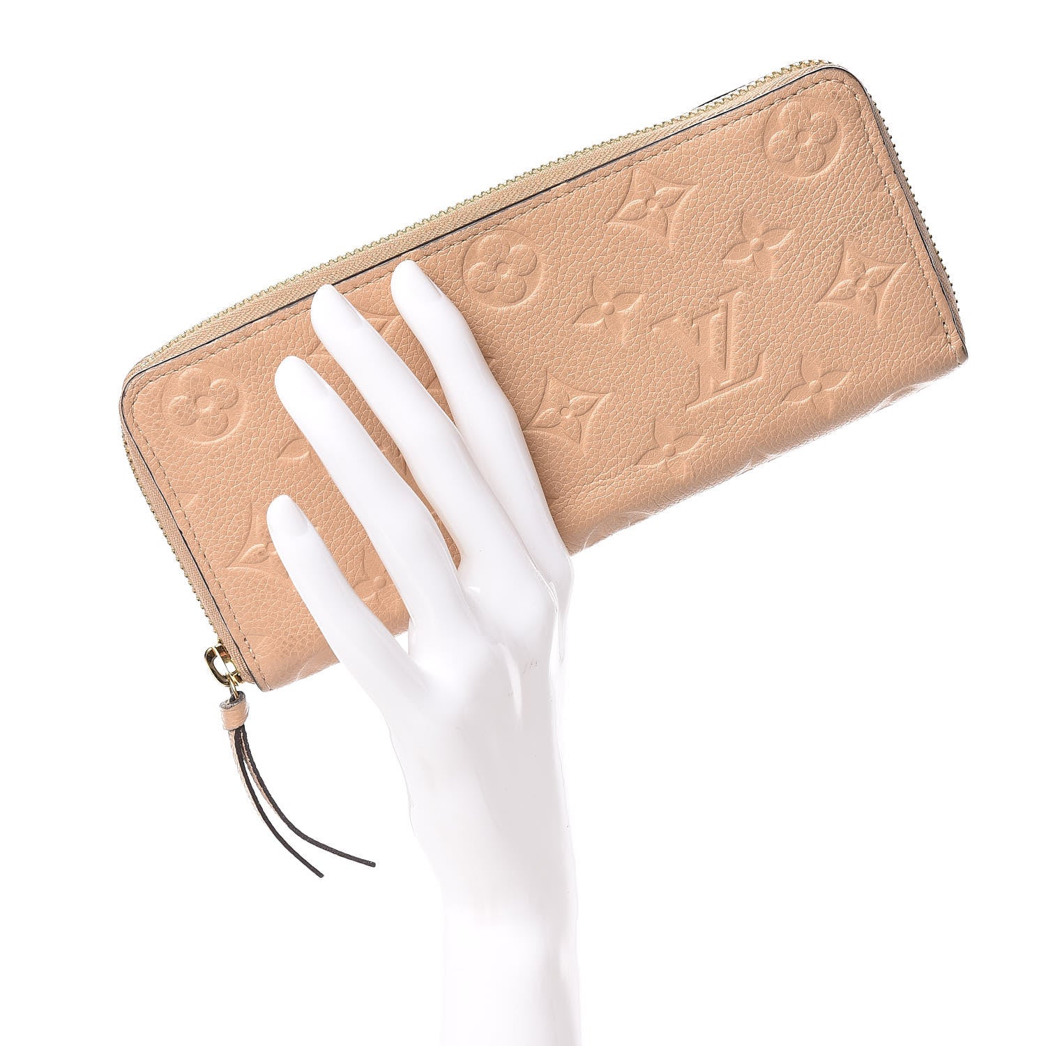 Louis Vuitton Empreinte Clemence Wallet Dune 2 of 12