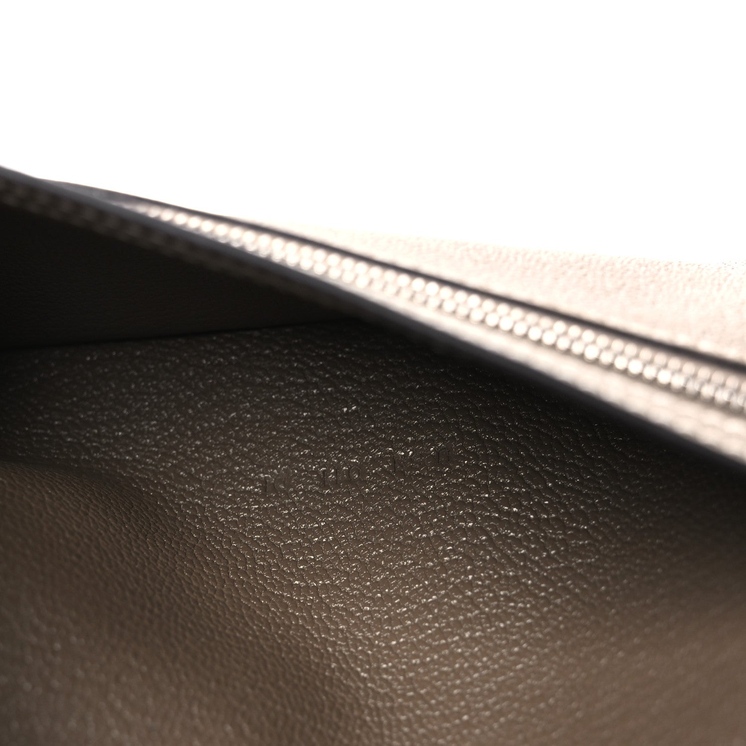 Hermes Chevre Mysore Bearn Gusset Wallet Etoupe 7 of 10
