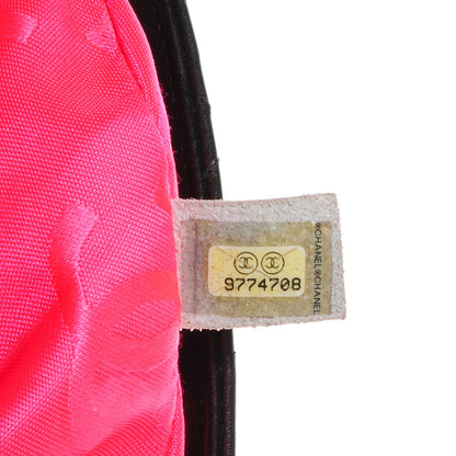 Chanel Calfskin Quilted Large Cambon Flap Black 7 of 8