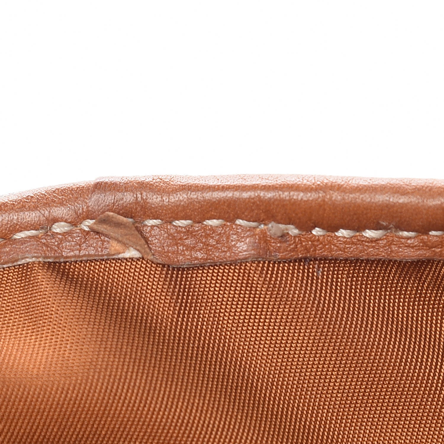 Christian Dior Calfskin Double Saddle Bag Brown 8 of 17
