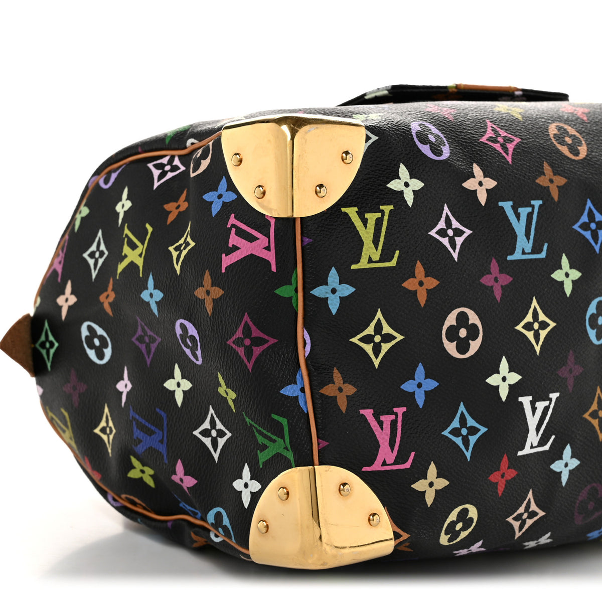 Louis Vuitton Monogram Multicolor Speedy 30 Black 8 of 9