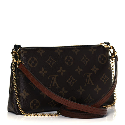 Louis Vuitton Monogram Pallas Clutch Black 3 of 9