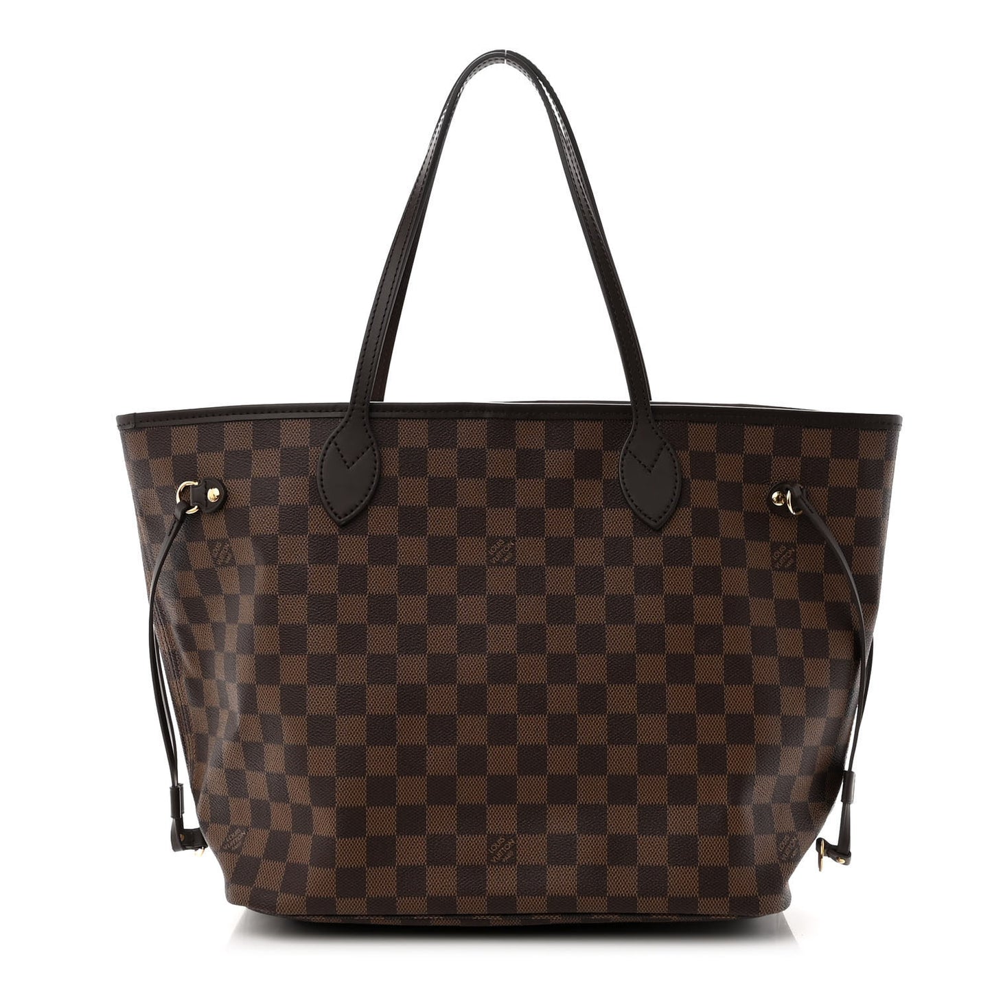 Damier Ebene Neo Neverfull MM Rose Ballerine