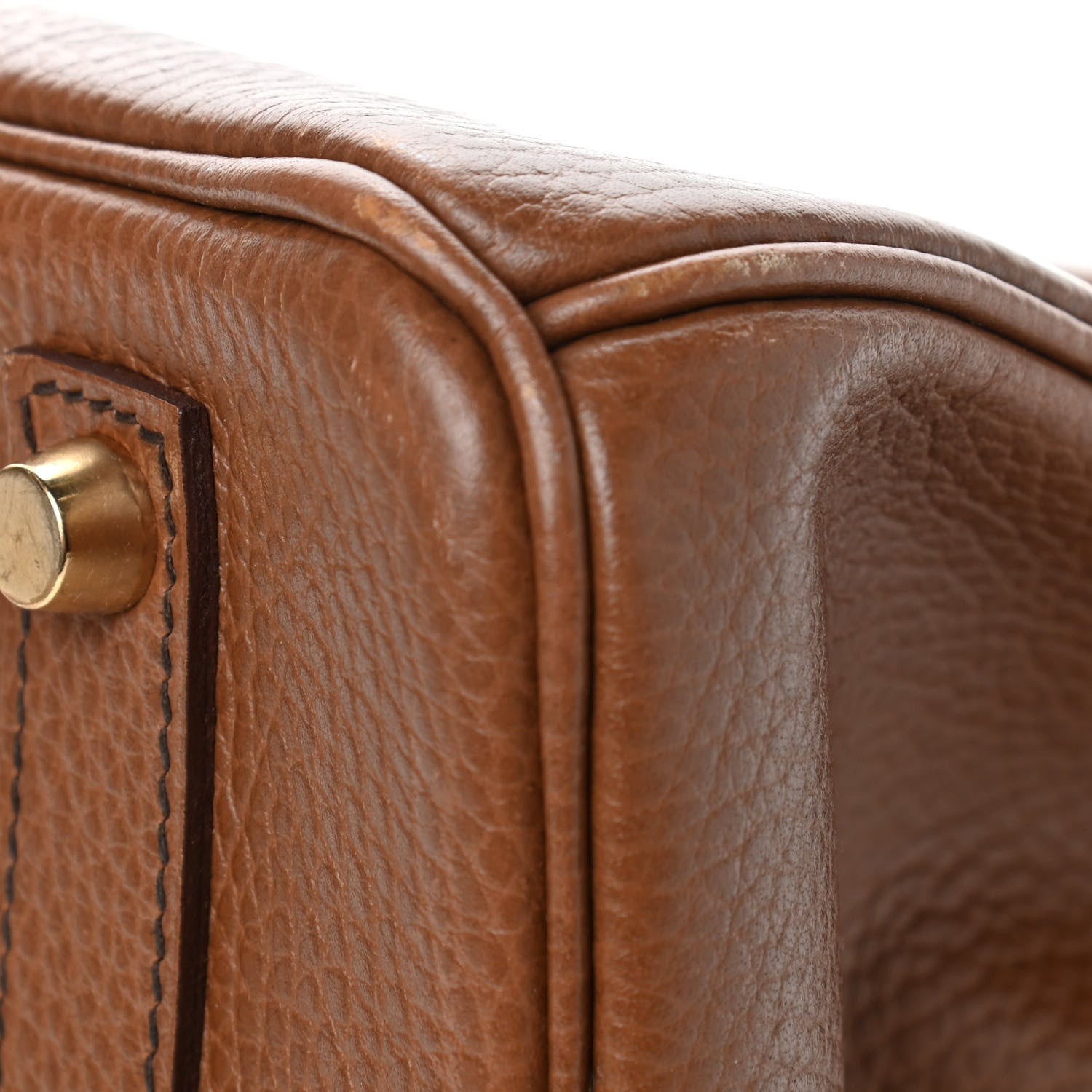Hermes Ardennes Birkin 35 Noisette 10 of 19