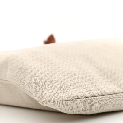 Hermes Canvas Swift Aline Grooming Bag Gold 9 of 11