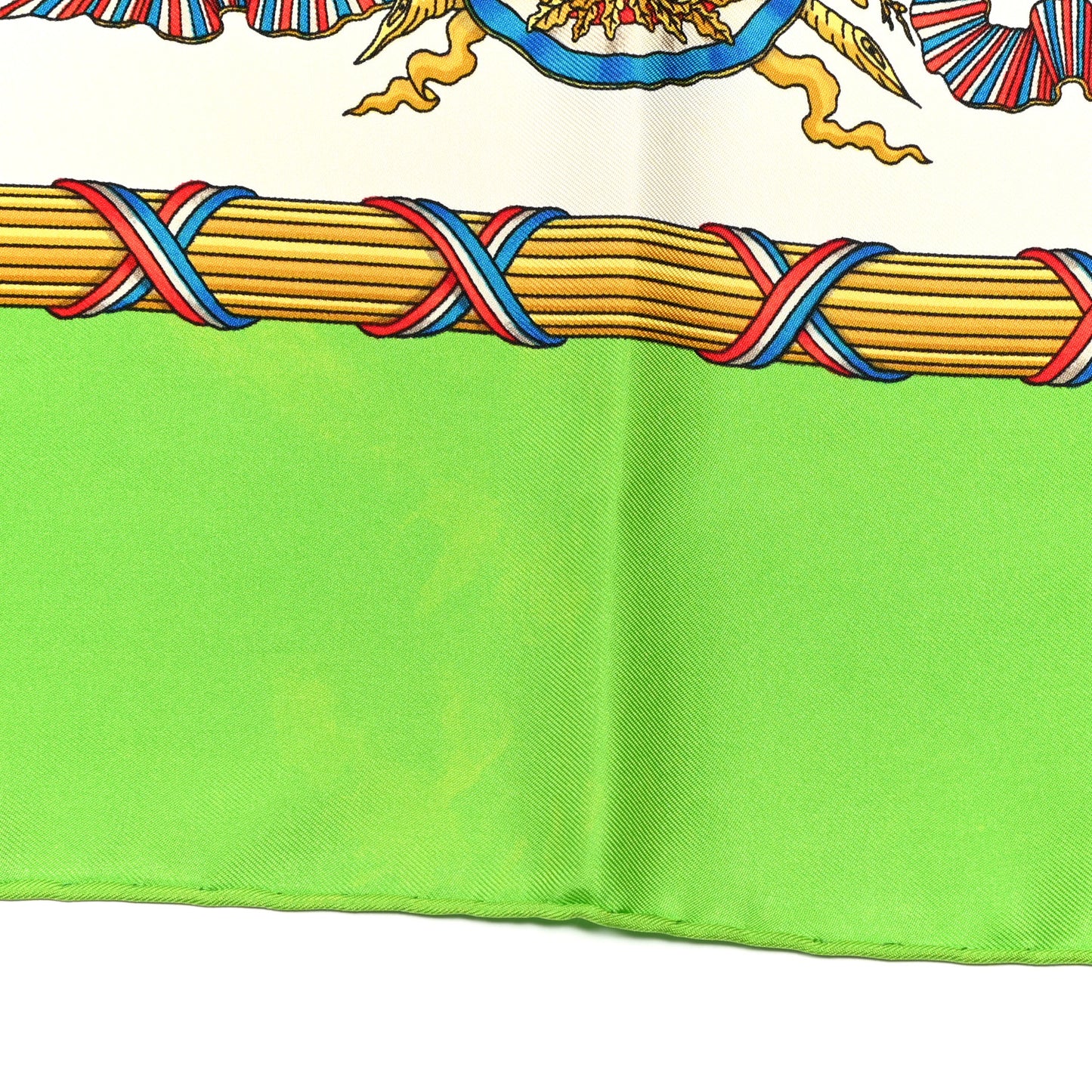 Silk Republique Francaise Liberte Egalite Fraternite 1789 Scarf 90