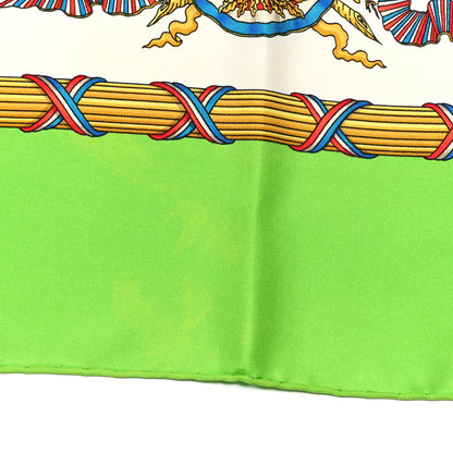 Hermes Silk Republique Francaise Liberte Egalite Fraternite 1789 Scarf 90 7 of 7