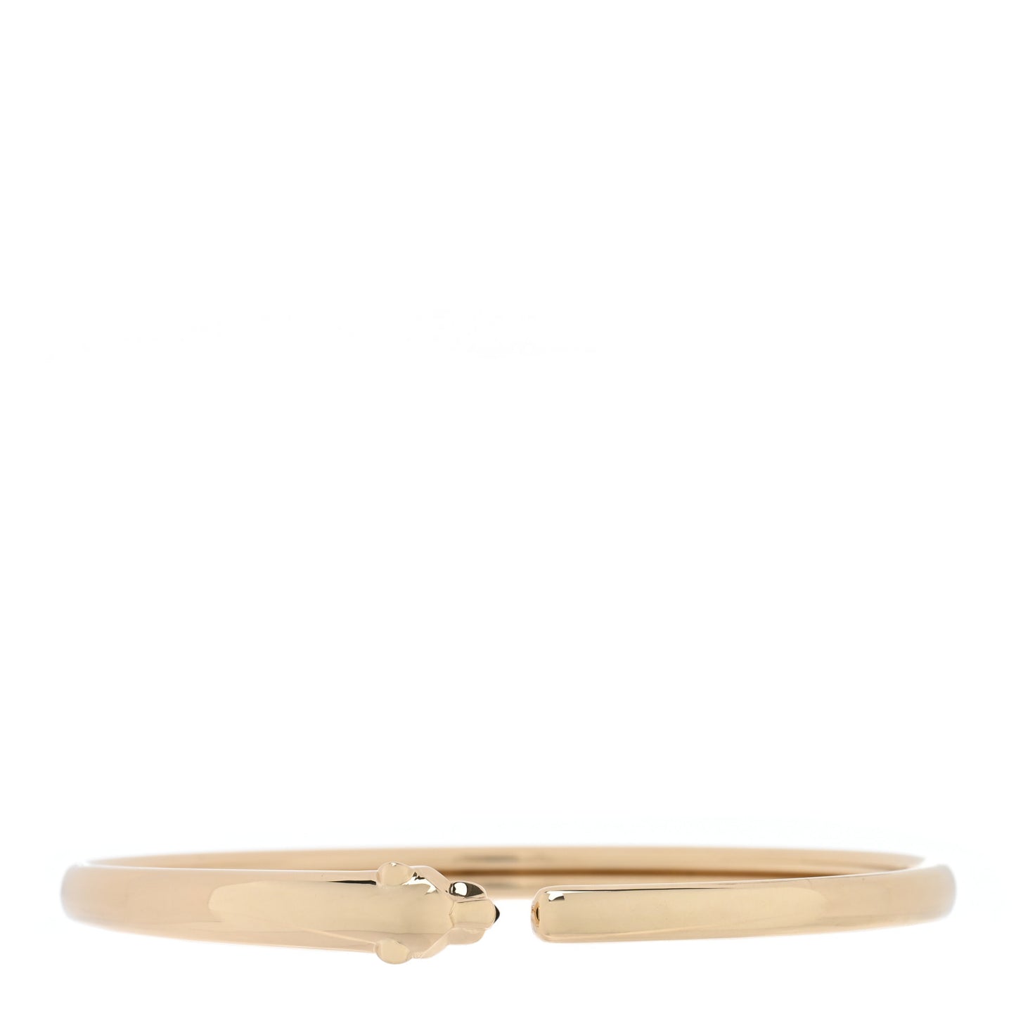 18K Yellow Gold Tsavorite Black Onyx Panthere De Cartier Bracelet 20