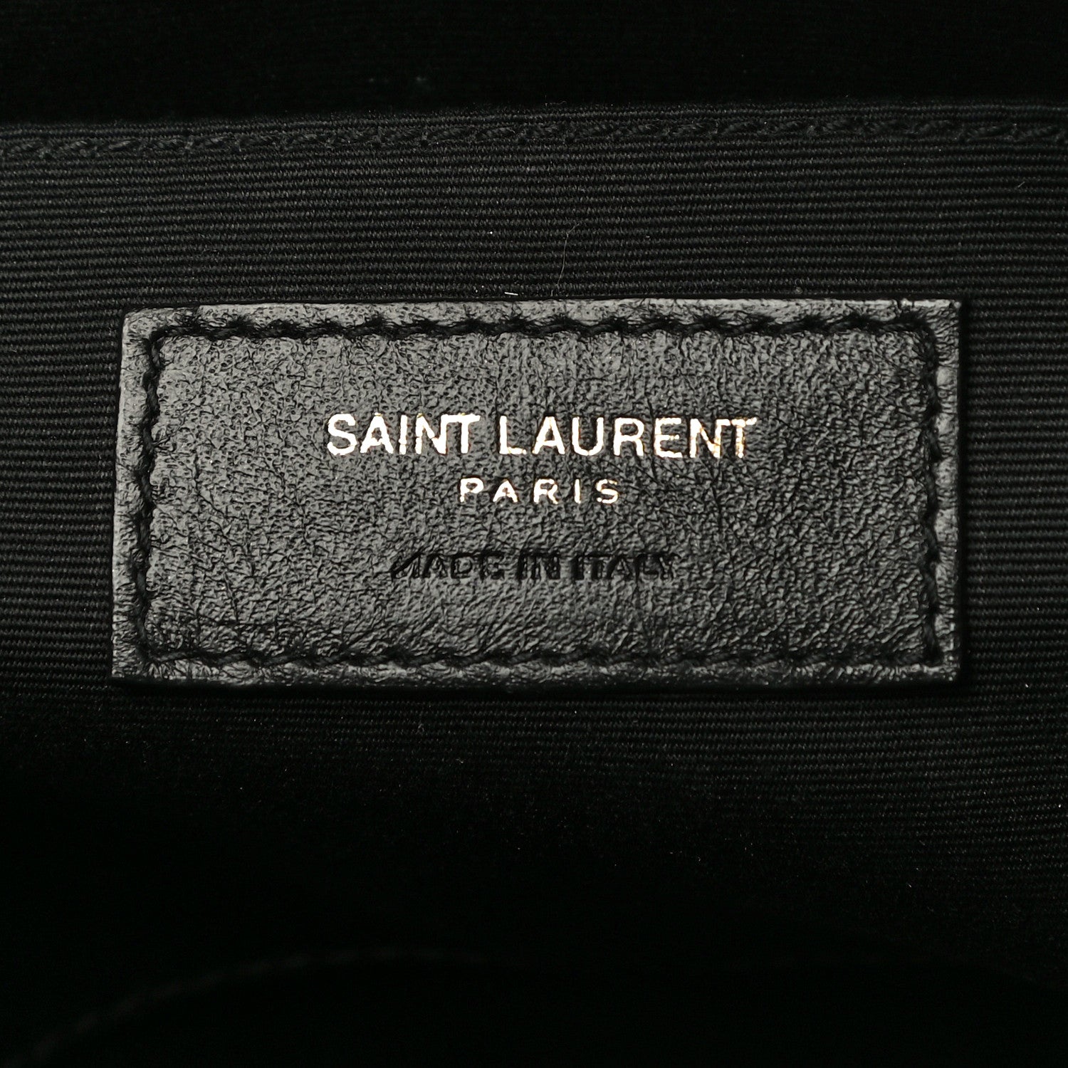 Saint Laurent Suede Calfskin Monogram Lou Camera Bag Black 6 of 14
