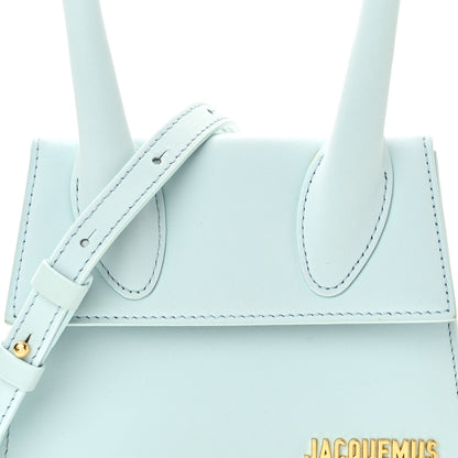 Jacquemus Smooth Calfskin Le Chiquito Moyen Blue 7 of 9