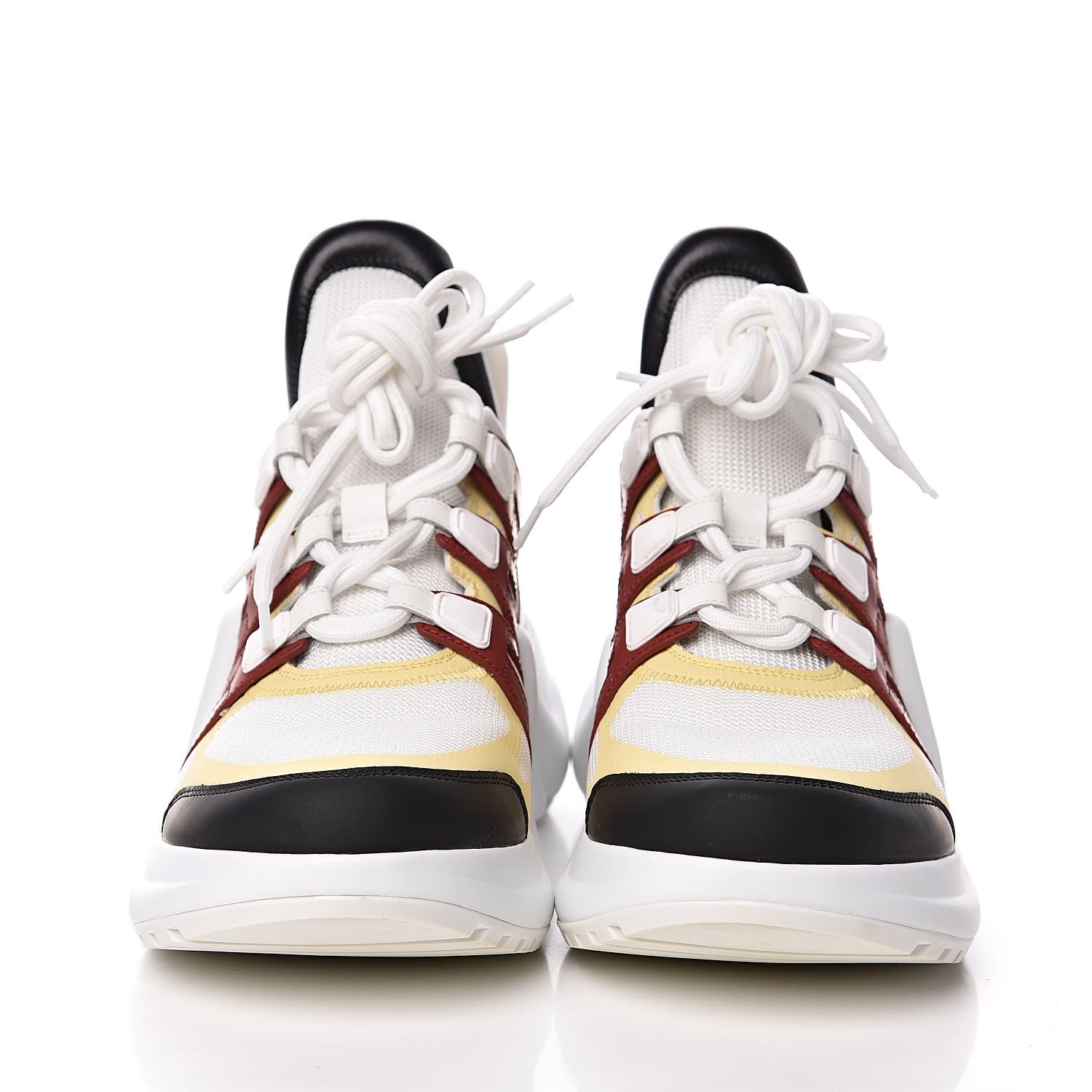 Louis Vuitton Calfskin Technical Nylon LV Archlight Sneakers 41 Terracotta 2 of 8
