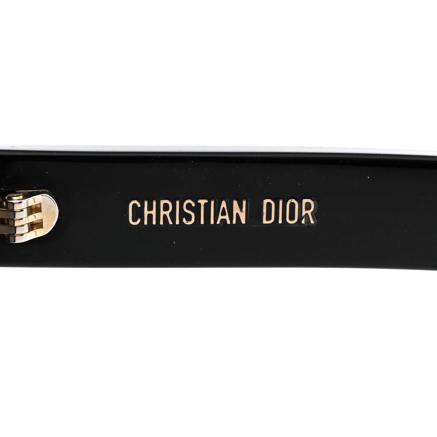Christian Dior Acetate Diorsignature S1U Square Sunglasses Black 6 of 9