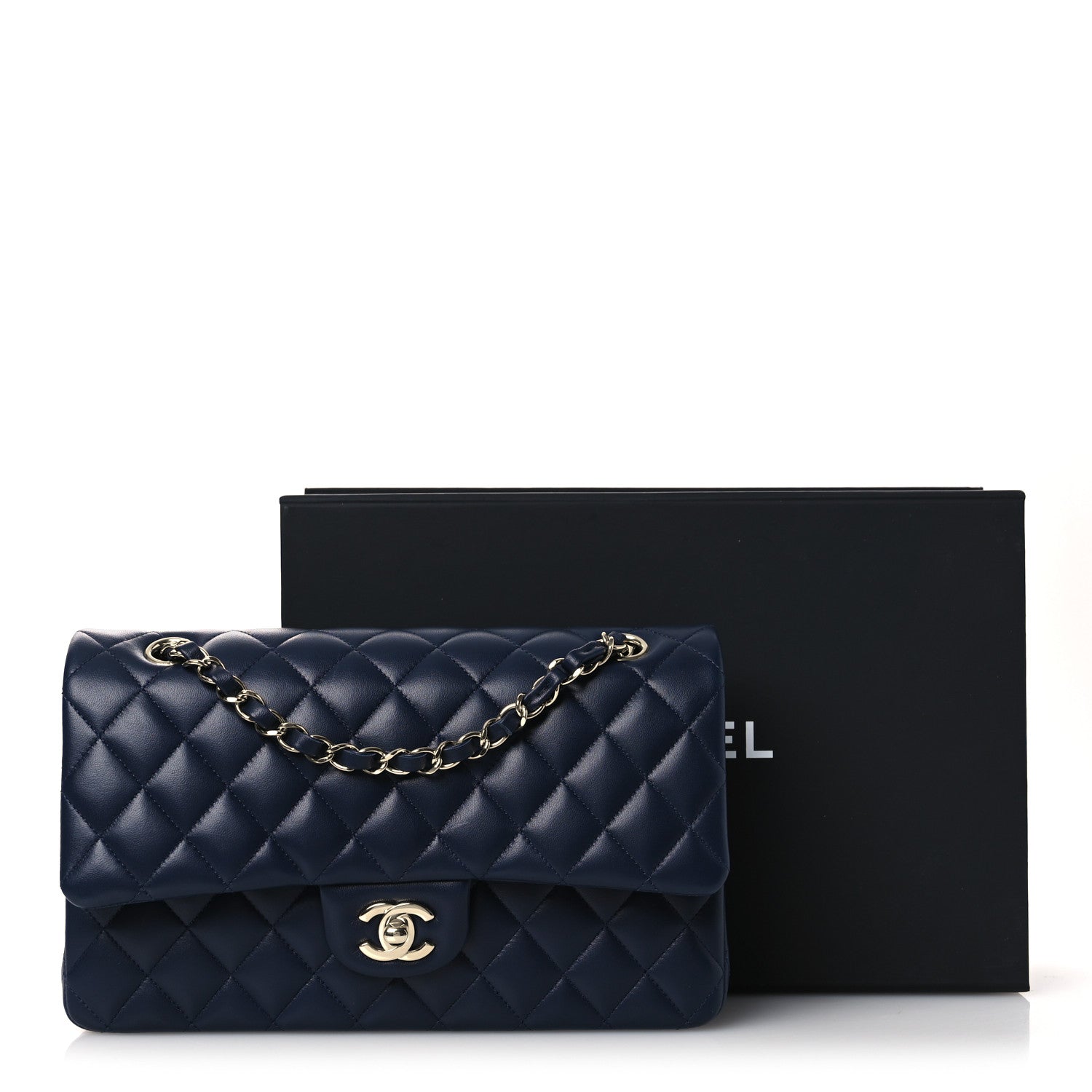 CHANEL パース／ネイビー CHANEL 19 Crossbody Navy Blue Leather Medium | eBay