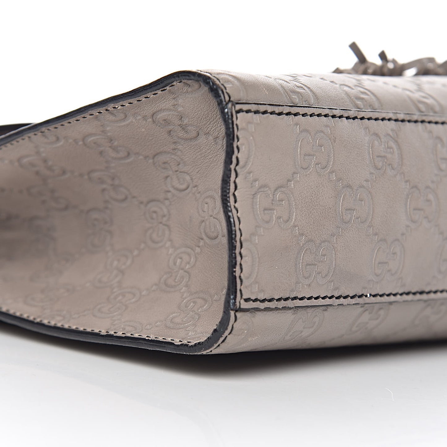 Soft Guccissima Medium Emily Chain Shoulder Bag Storm Grey