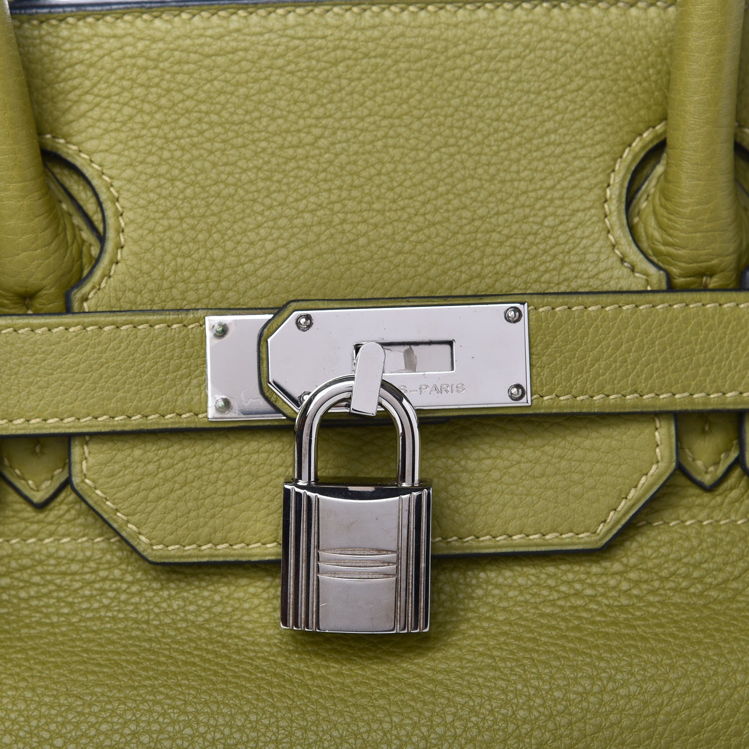 Hermes Taurillon Clemence JPG Birkin 42 Chartreuse 10 of 10