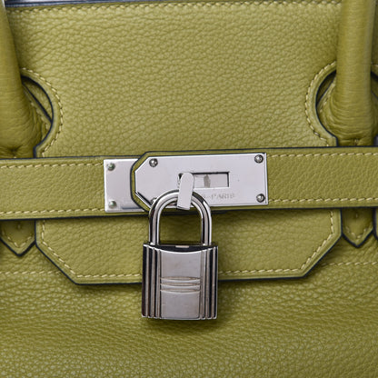 Hermes Taurillon Clemence JPG Birkin 42 Chartreuse 10 of 10