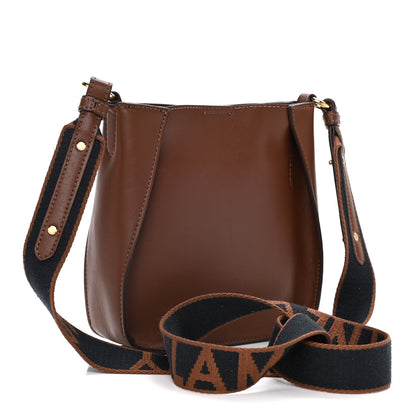 Stella McCartney Eco Alter Nappa Perforated Logo Tiny Crossbody Cinnamon 3 of 14