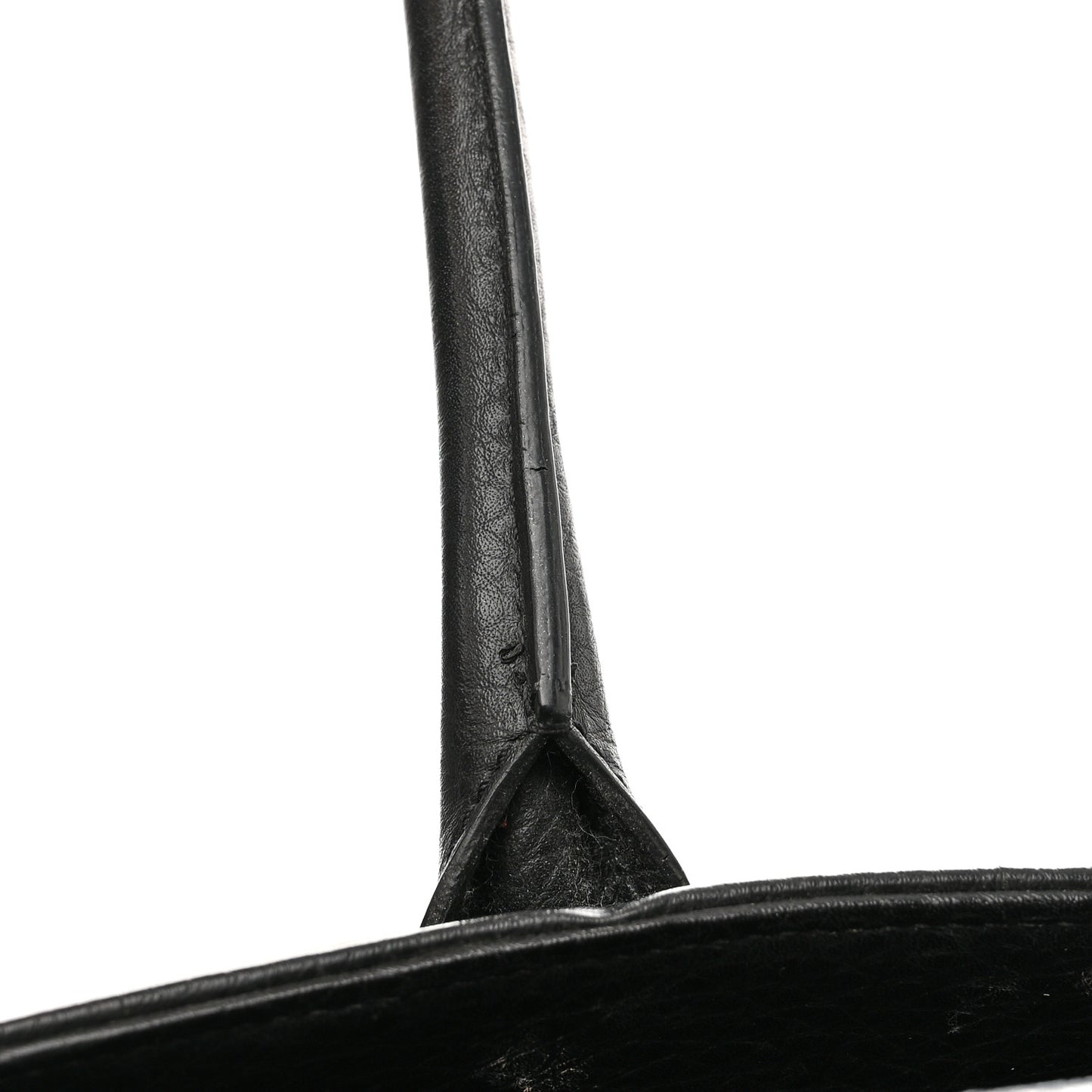 Calfskin Cerf Executive Shopper Tote Black