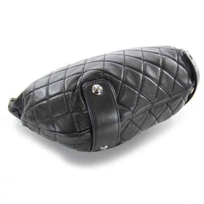 Chanel Lambskin Small Chain Mail Hobo Black 4 of 7