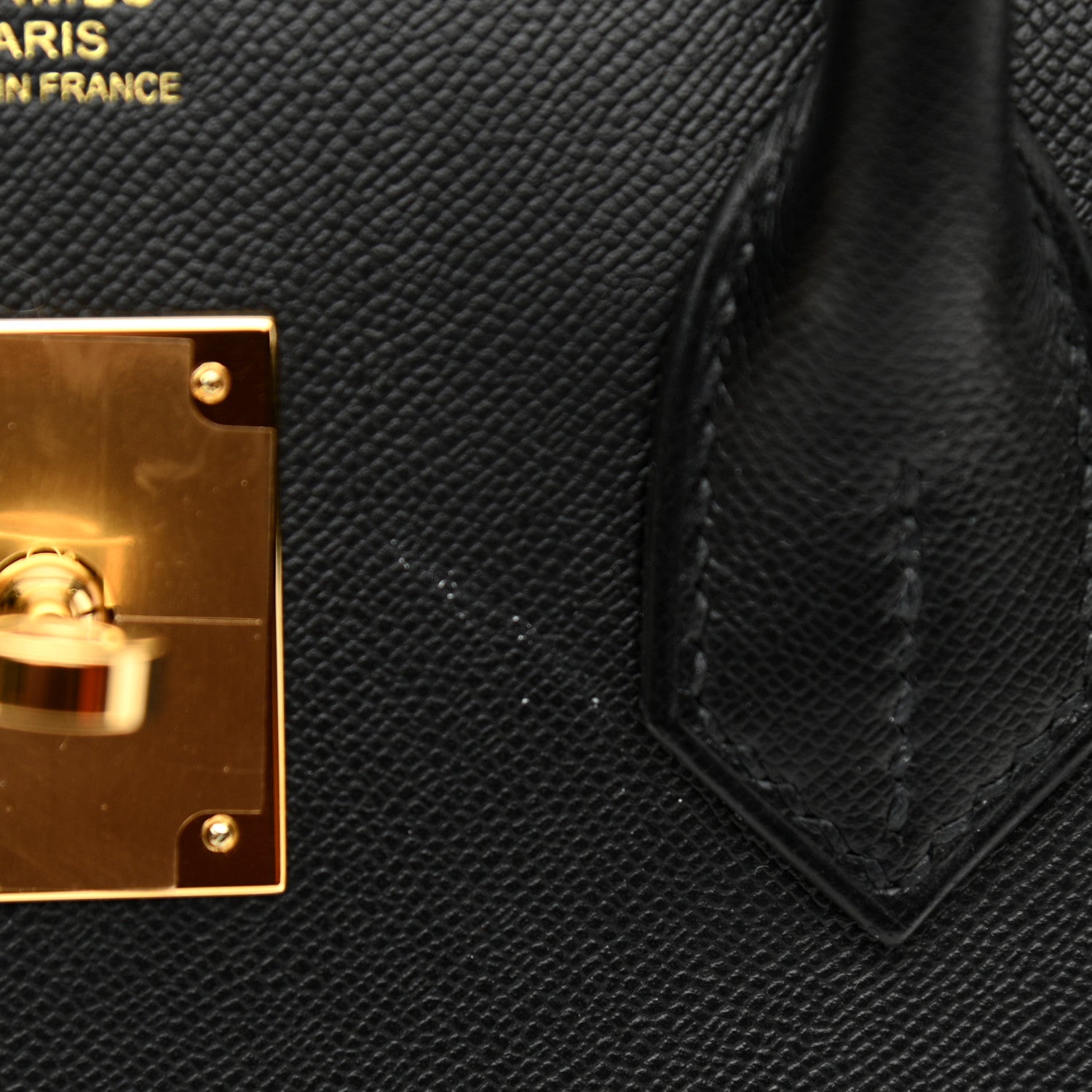 Hermes Madame Calfskin Birkin Sellier 30 Black 7 of 12