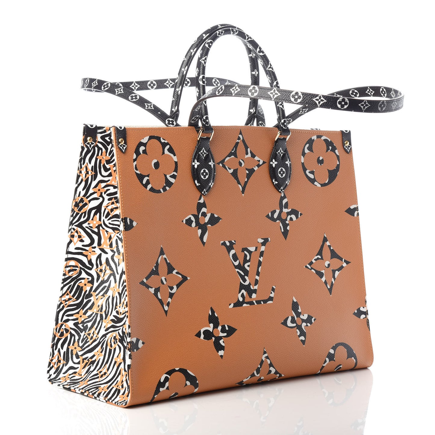 Monogram Giant Jungle Onthego GM Ivory