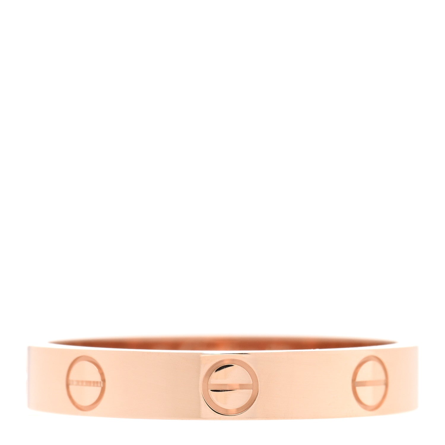 Cartier 18K Pink Gold 3.5mm LOVE Wedding Band Ring 59 8.75 1 of 5