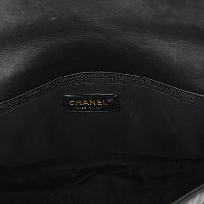 Chanel Calfskin Quilted Medium Chain Me Flap Black 5 of 10