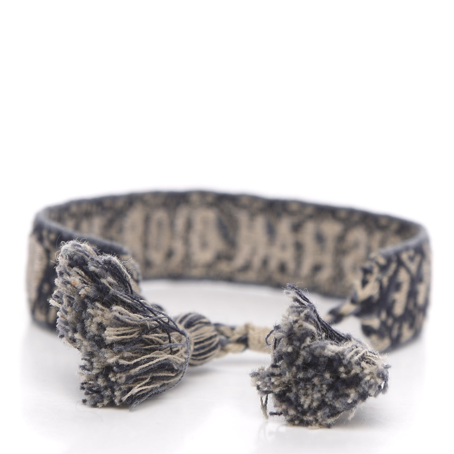 Christian Dior Woven Cotton J'Adior Friendship Bracelet Blue 3 of 3