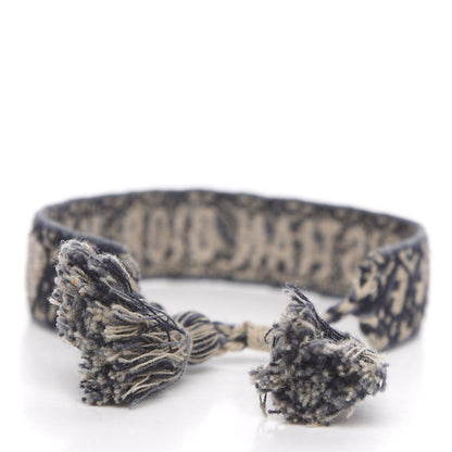 Christian Dior Woven Cotton J'Adior Friendship Bracelet Blue 3 of 3