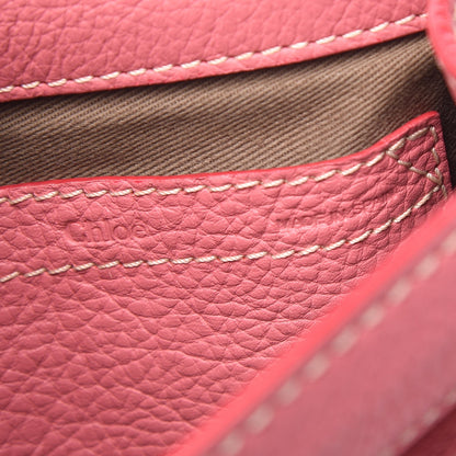 Chloe Calfskin Mini Marcie Round Crossbody Bag Magnolia 6 of 9