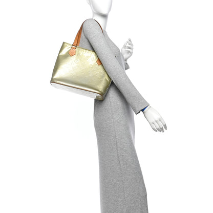 Louis Vuitton Vernis Houston Silver 2 of 14
