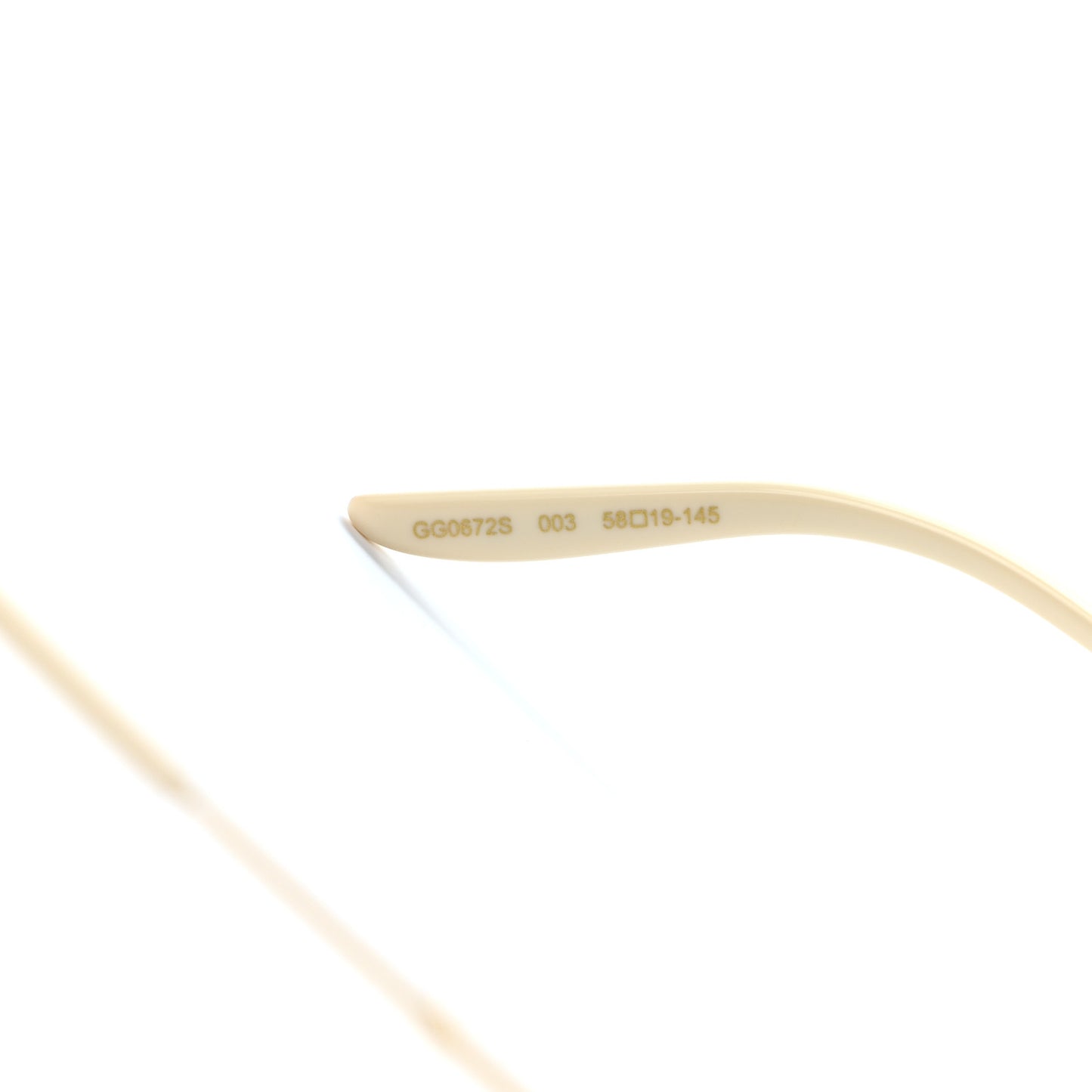Square Frame Sunglasses GG0672S Tortoise