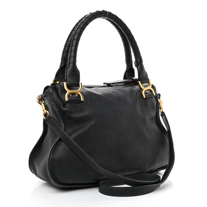 Chloe Calfskin Medium Marcie Satchel Black 3 of 12