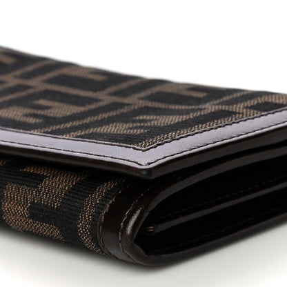 Fendi Zucca Continental Wallet Tobacco 10 of 12