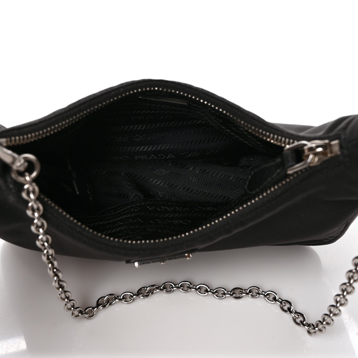 Re-Nylon Saffiano Re-Edition 2005 Shoulder Bag Black