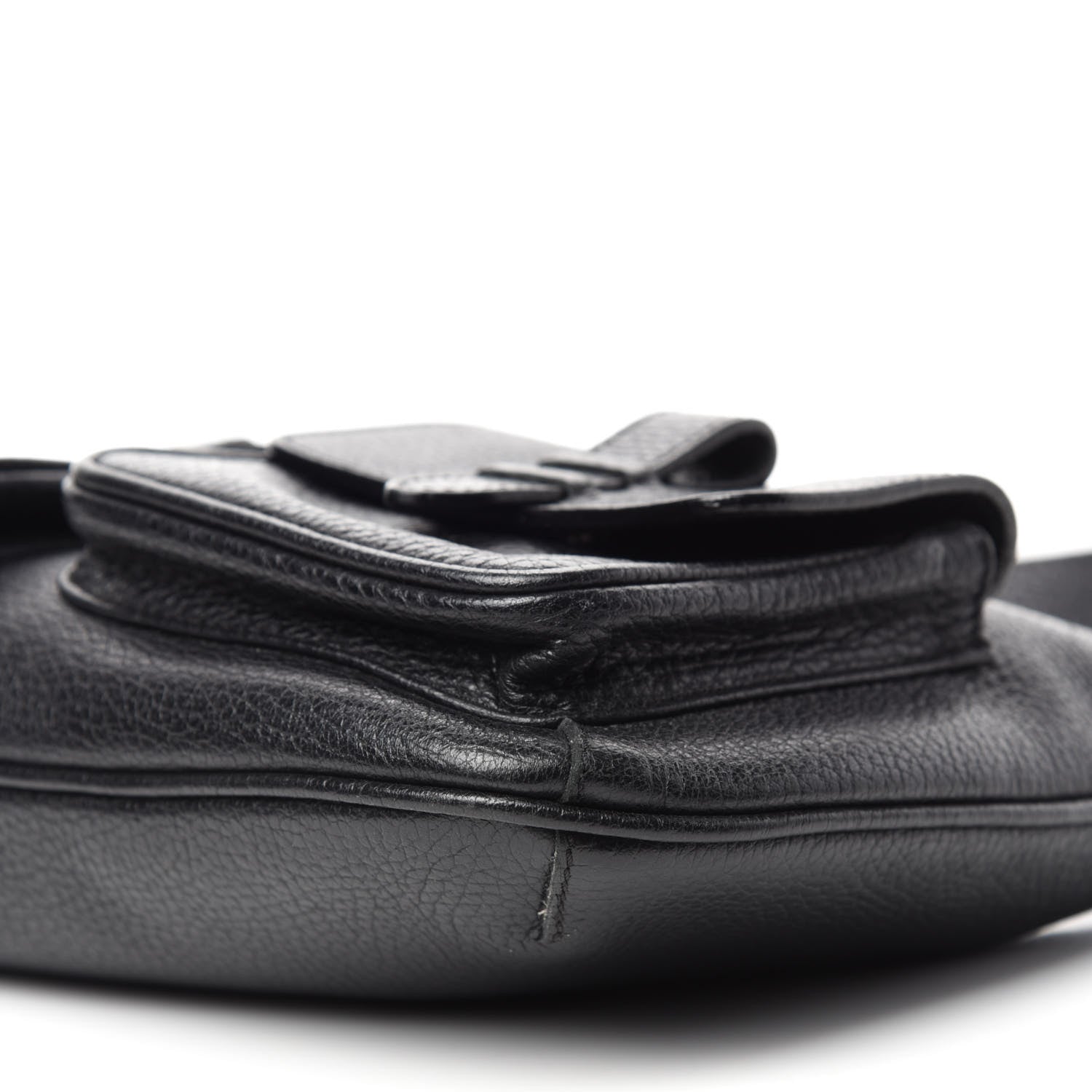 Burberry Grainy Calfskin Shoulder Bag Black 7 of 12