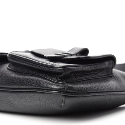 Burberry Grainy Calfskin Shoulder Bag Black 7 of 12