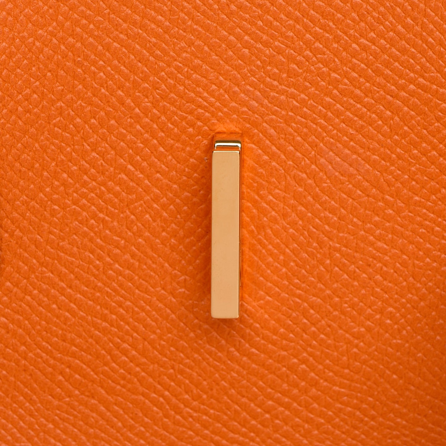 Epsom Birkin 35 Orange