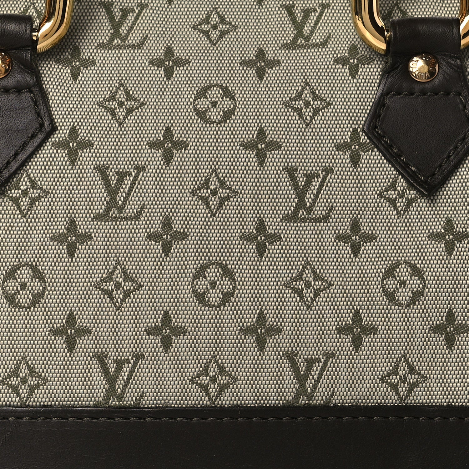 Louis Vuitton Mini Monogram Alma Long Kaki 8 of 10