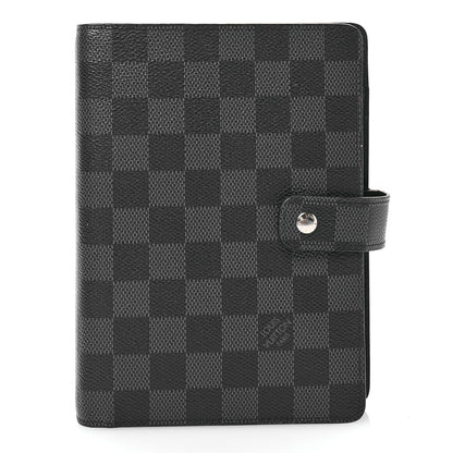 Louis Vuitton Damier Graphite Medium Ring Agenda Cover 1 of 8