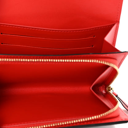 Louis Vuitton Monogram Flore Compact Wallet Coquelicot 5 of 6