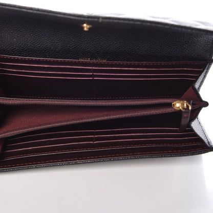 Chanel Caviar Quilted Large Gusset Flap Wallet Black 6 of 11