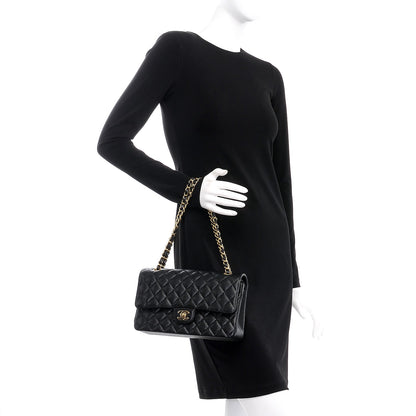 Chanel Caviar Quilted Medium Double Flap Black 3 of 9
