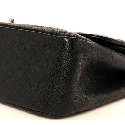 Chanel Caviar Quilted Jumbo Double Flap Black 11 of 11