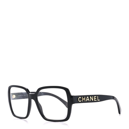 Chanel Acetate Square Eyeglasses 5408 Black 1 of 8