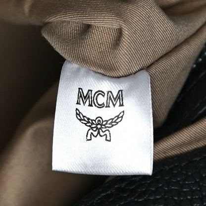 MCM Visetos Medium Corina Shoulder Bag White 6 of 9