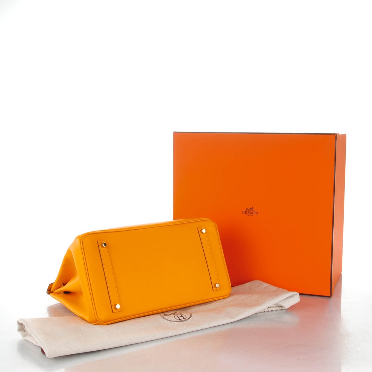 Epsom Birkin 35 Jaune D'Or