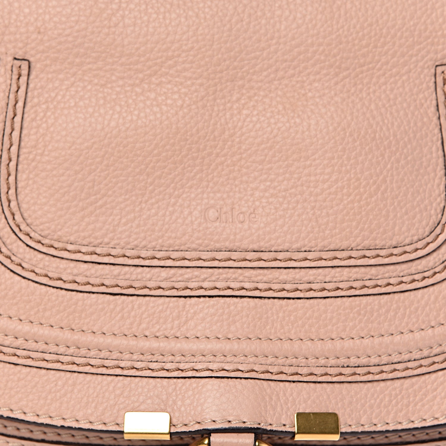 Chloe Calfskin Medium Marcie Satchel Blush Nude 14 of 14