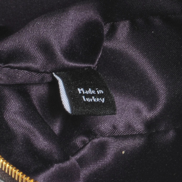 Miu Miu Crocodile Embossed Saint Cocco Lux Pochette Malva 8 of 9