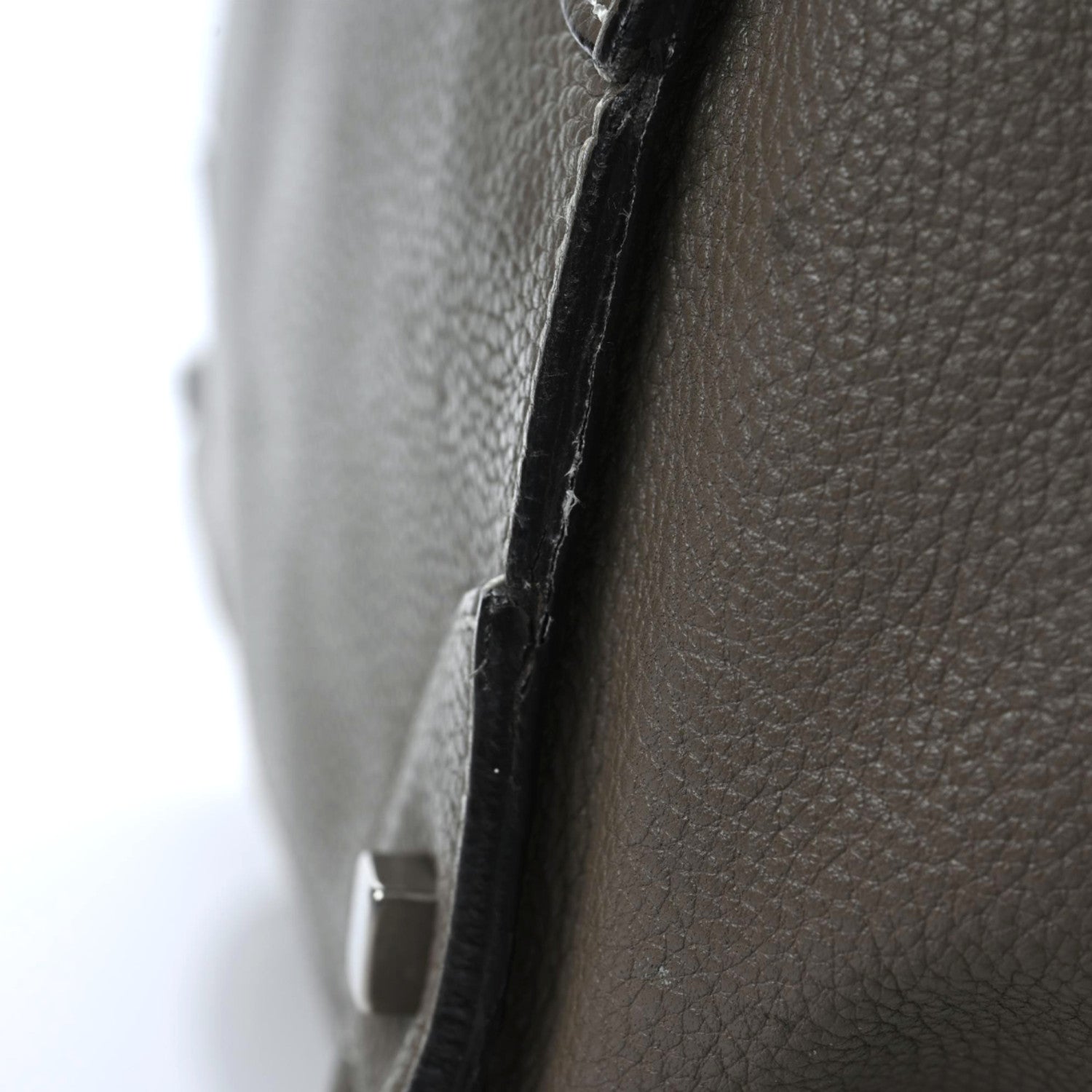 Celine Pebbled Calfskin Mini Luggage Souris 8 of 12